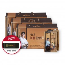 [김오곤] 녹용 산삼배양근 (3개월분) 70ml*30포x3세트
