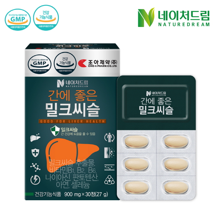 [네이처드림]밀크씨슬 900mg 30정
