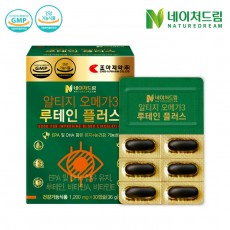 [네이처드림]알티지 오메가3 루테인 플러스 1,200mg 30캡슐