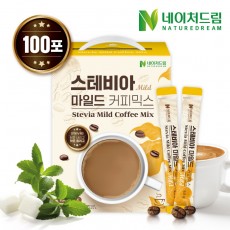 [네이처드림]스테비아 마일드 커피믹스 100포