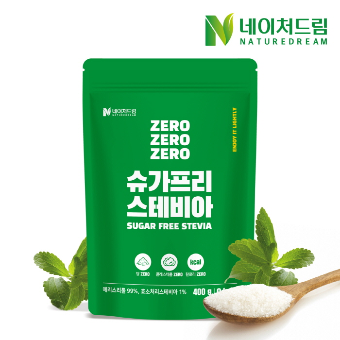 [네이처드림]슈가프리 스테비아 400g (파우치)