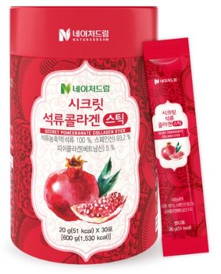 [네이처드림]시크릿 석류콜라겐 젤리 스틱 30포