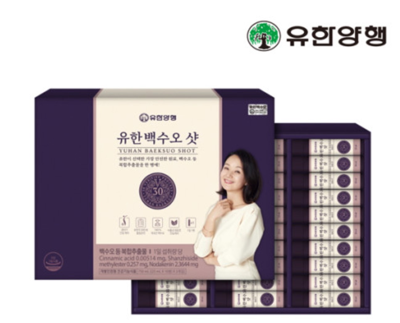 [유한양행] 유한백수오 샷 25ml 30병